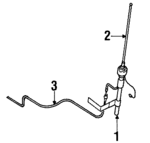 MB903587 - Electrical: Antenna, Manual for Mitsubishi Image
