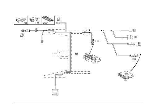 Parktronic System (Pts) for 2003 Mercedes-Benz S55 AMG #0