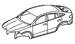1676007606 - Body: Body Assembly for Mercedes-Benz Image
