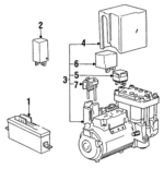 34521090155 - Brakes: Control Module for BMW: 525i, 525iT, 530i, 535i, 540i, 735i, 735iL, M5 Image