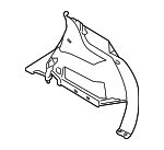 84950JM00B - Body: Lower Quarter Trim for Nissan: Rogue, Rogue Select Image