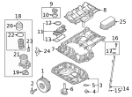 6M115441G - Engine: Oil Filter Housing Gasket for Audi Image