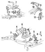 22188637 - Engine: Torque Strut for GM Image