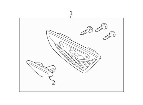 Side Repeater Lamps for 2011 Mazda RX-8 #0