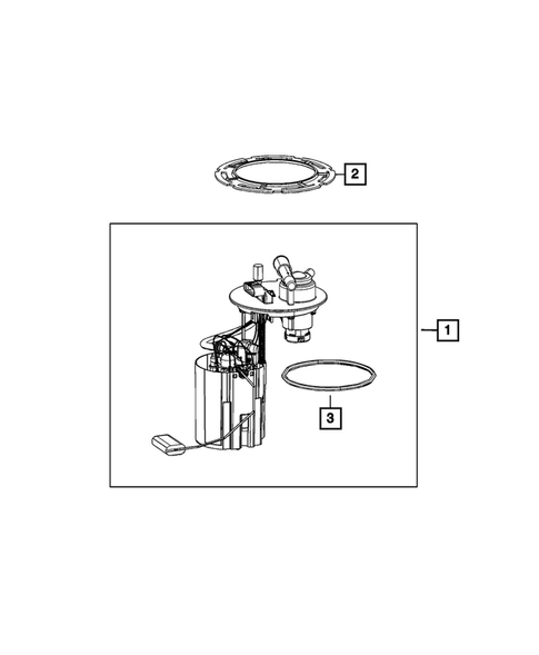 Fuel Pump and Sending Unit for 2025 Chrysler Pacifica #1