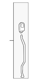 4325460 - Body: Operating Rod for Saab: 9-3, 900 Image