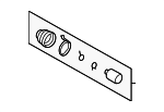 495954D000 - Front Drive Axle: Boots for Hyundai: Entourage Image