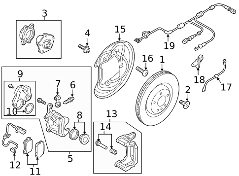 Rear Brakes for 2025 Audi A4 allroad #0