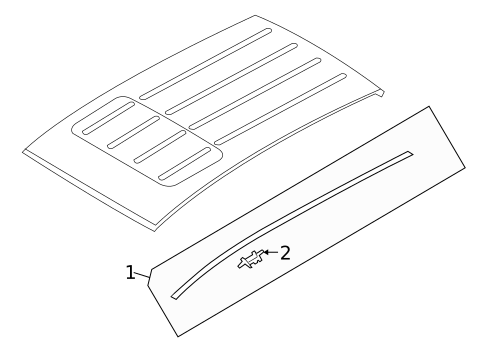 Exterior Trim - Roof for 2014 Hyundai Tucson #0