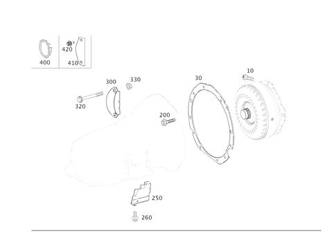 Attached Parts for Transmission, Oil Filler Pipe for 2023 Mercedes-Benz AMG GT 63 S #0