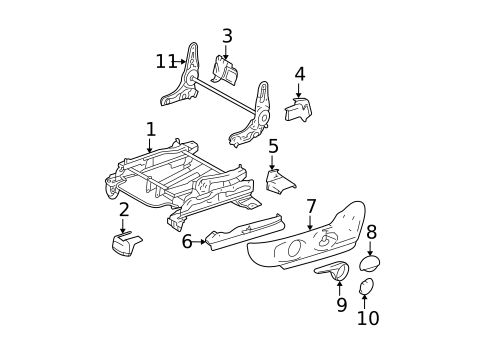 Tracks & Components for 2008 Mazda 6 #0