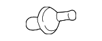 90108SZNA01 - Body: Lift-gate Support Strut Holder for Honda Image