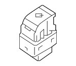 4M09598555PR - Body: Window Switch for Audi: A4, A4 allroad, A4 Quattro, A5 Quattro, A5 Sportback, Q5, Q5 PHEV, Q5 Sportback, Q7, Q8, R8, RS Q8, RS5, RS5 Sportback, S4, S5, S5 Sportback, SQ5, SQ5 Sportback, SQ7, SQ8 Image