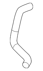 165720P150 - : 2012-2018 Toyota Lower Hose for Toyota Image