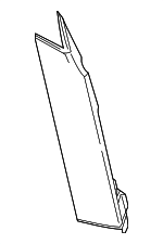 LR148886 - Body: Pillar Molding for Land Rover: Discovery Image