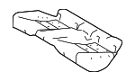 7150353070 - Body: Seat Cushion Pad for Lexus: IS200t, IS300, IS350, IS500 Image