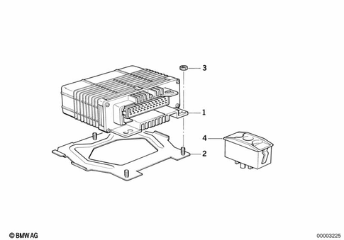 Control Unit Egs for 1996 BMW 325is #0