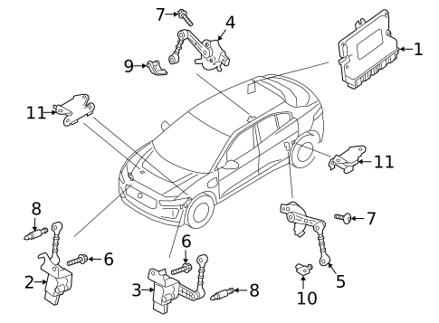 Anti-Lock Brakes for 2020 Jaguar I-Pace #1