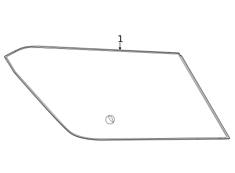 Glass & Hardware for 2022 Nissan Pathfinder #0