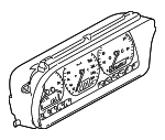 7D0919910HX01C - Body: Inst Cluster for Volkswagen: EuroVan Image