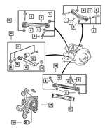 5099375AA - Rear Suspension: Washer for Mopar Image