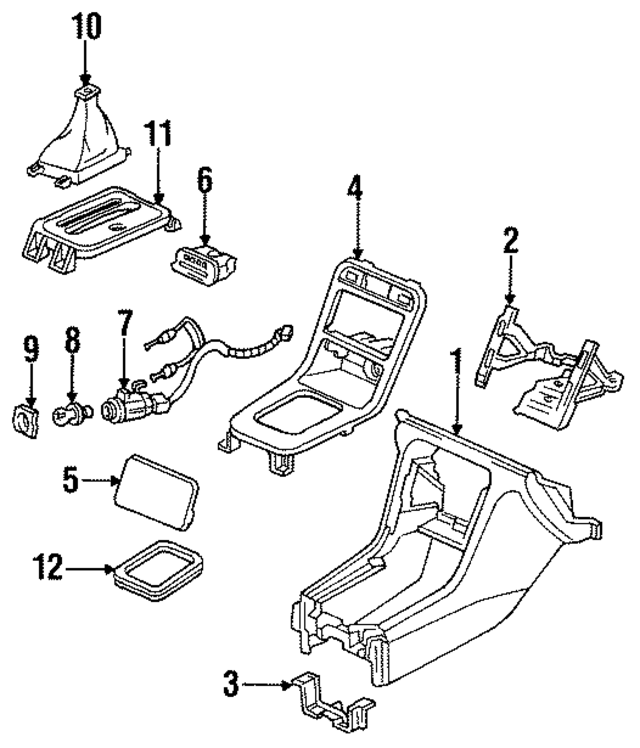 39610SB8305 - : Cigarette Lighter Element for Honda Image