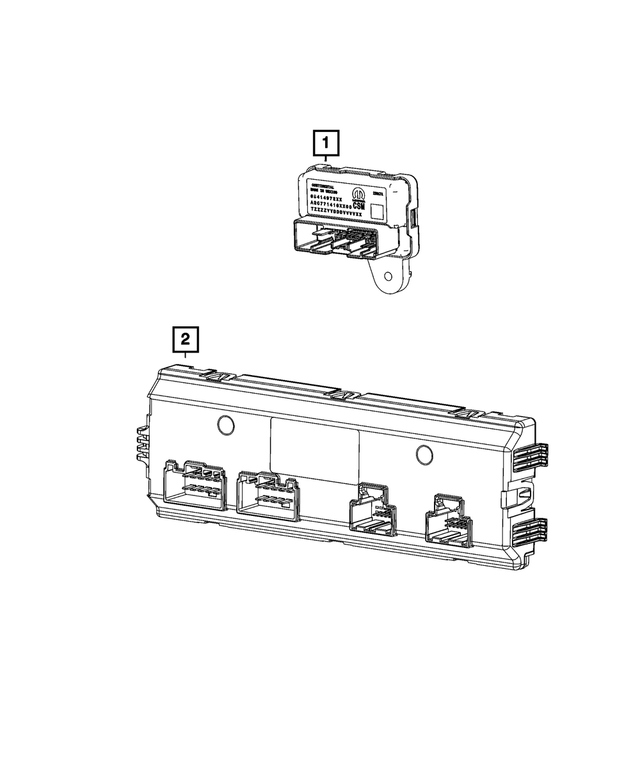 57009227AC - Electrical: Heated Seat Module, Driver Side for Mopar Image image