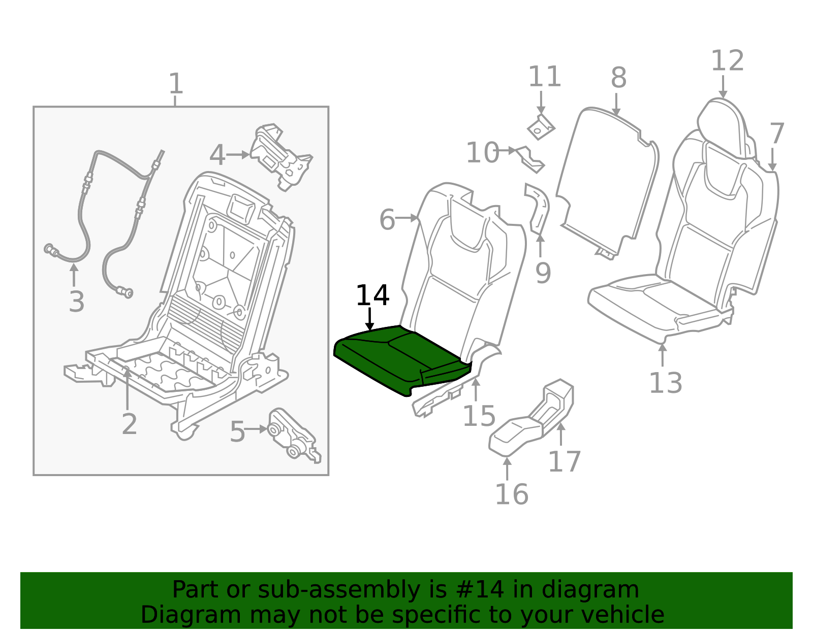 31377173 - High-Quality Seat Cushion Pad for 2016-2025 Volvo XC90 ...