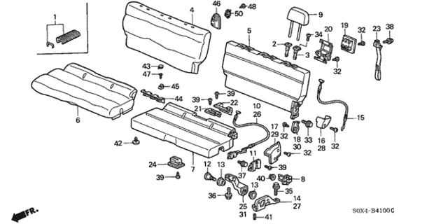 Rear Seat for 2004 Honda Odyssey #0