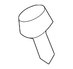 9015940183 - Body: Reveal Molding Screw for Toyota: FJ Cruiser Image