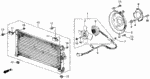 38613692000 - Body/Air Conditioning: COLLAR, MOTOR MOUNTING for Honda Image