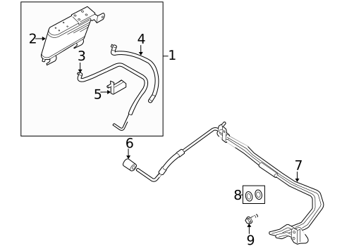 Oil Cooler for 2008 Ford Explorer #0