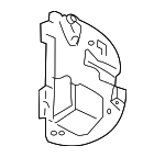 8N0858388 - Body: Mount Plate for Audi: TT, TT Quattro Image