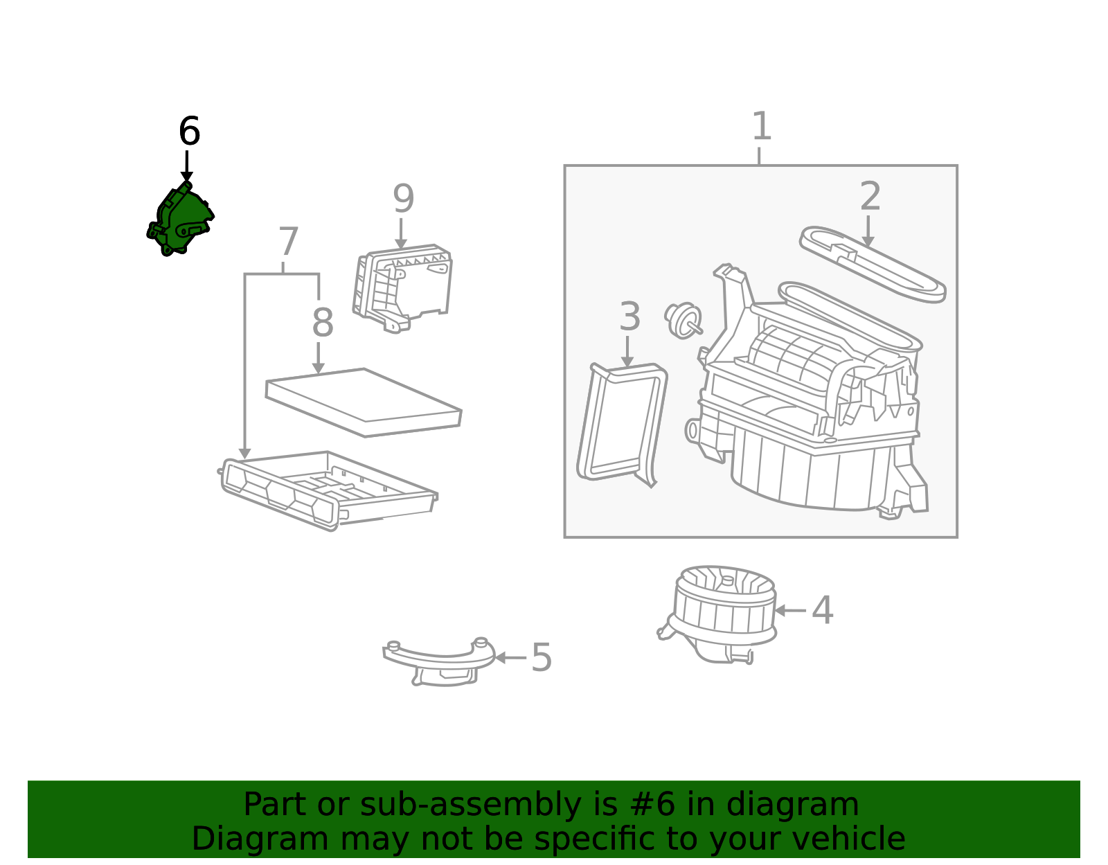 79350-TA5-A01 - High-Quality HVAC Air Adjustment Control Motor for 2008 ...