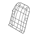 883601D120RU - Body: Seat Back Panel for Kia: Rondo Image