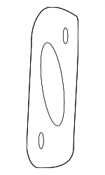 287513S100 - Exhaust: Front Pipe Gasket for Hyundai Image