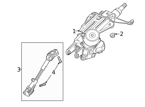Steering Column Assembly for 2017 Chevrolet Sonic #0