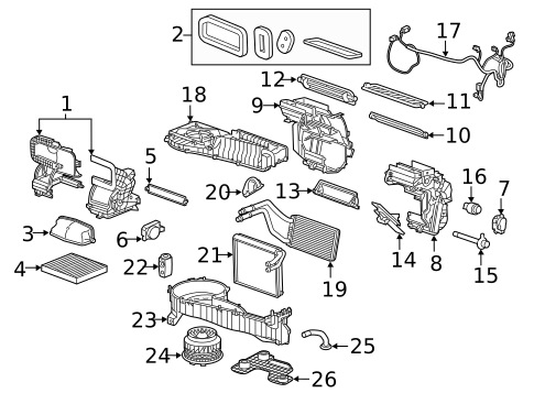 Sensors for 2019 Chevrolet Colorado #1