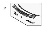 LD4750790 - Body: Cowl Grille for Mazda: MPV Image