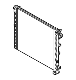 17115A500D2 - : Radiator for BMW: X3 Image