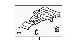 77296TBFA01ZA - : Shift Panel for Honda: Civic Image