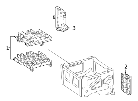 Fuse & Relay for 2024 Mercedes-Benz Sprinter 2500 #1