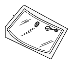 7P6845099BCNVB - Body: Windshield for Volkswagen Image