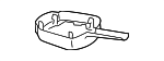 7P685718582V - Body: Interior Rear View Mirror Cover for Volkswagen Image