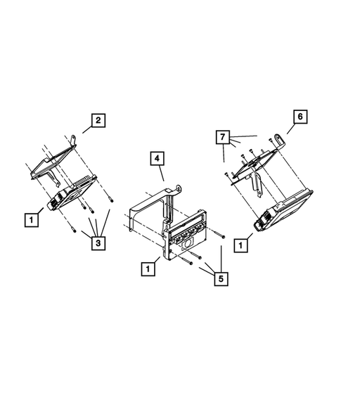 Single Board Engine Controllers for 2007 Chrysler Sebring #0