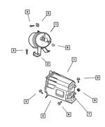 153355 - Cooling: U-nut for Mopar Image