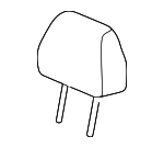 821403W0A51ZB - Body: Headrest for Honda Image