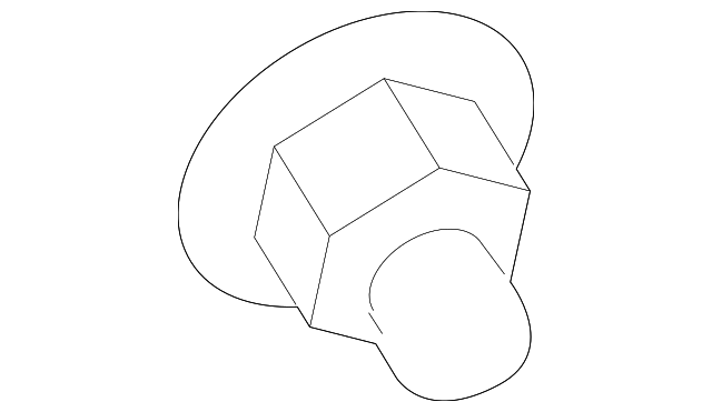 Catch Nut - Porsche (WHT-001-308)