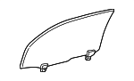 6810160241 - : Door Glass for Lexus: LX470 Image