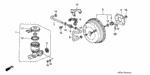 934020601208 - Chassis: BOLT-WASHER (6X12) for Acura Image